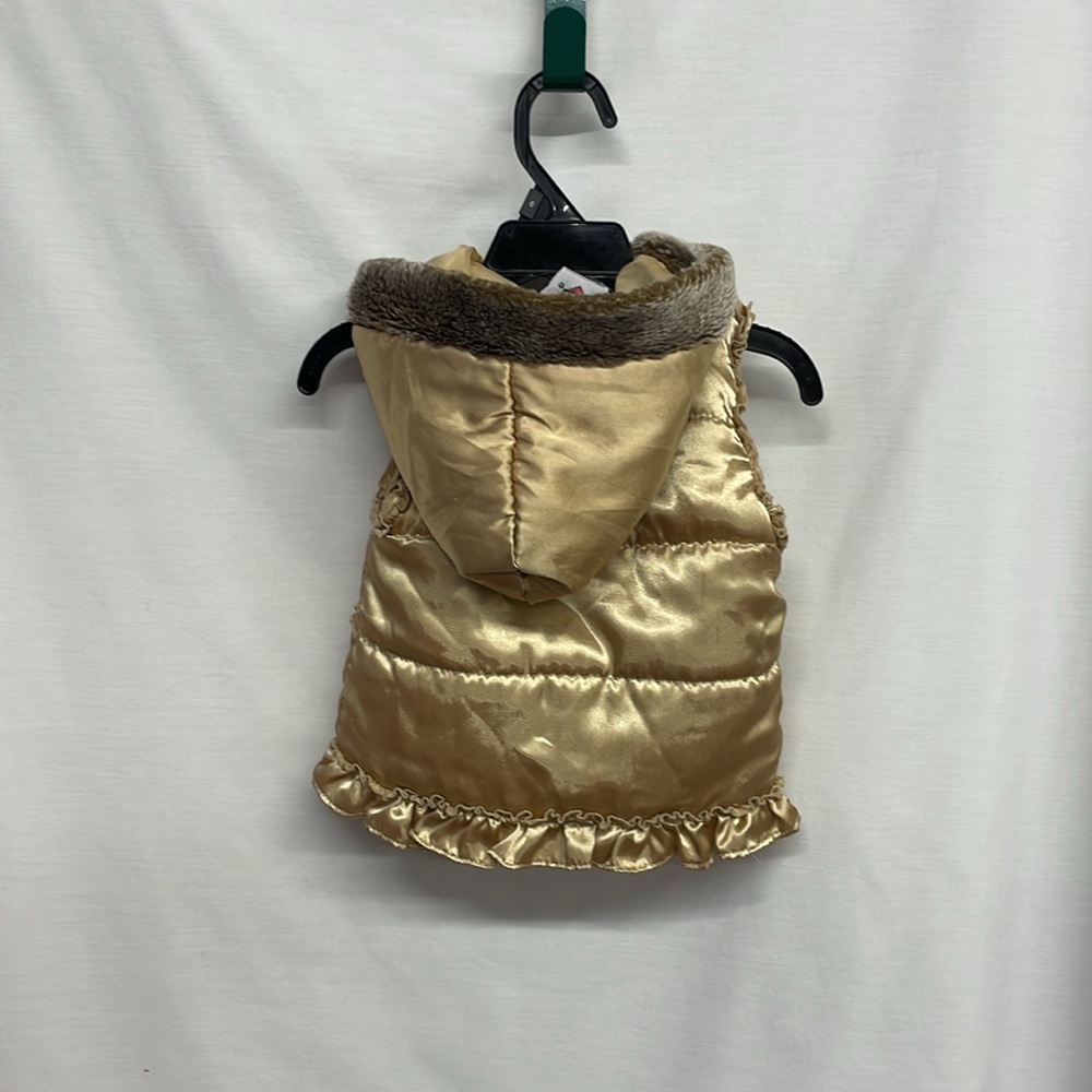 Little Lass Girl’s Hooded Vest Size 18 months - Picture 4 of 5